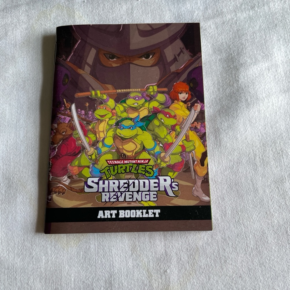 Teenage Mutant Ninja Turtles: Shredder's Revenge Art Booklet